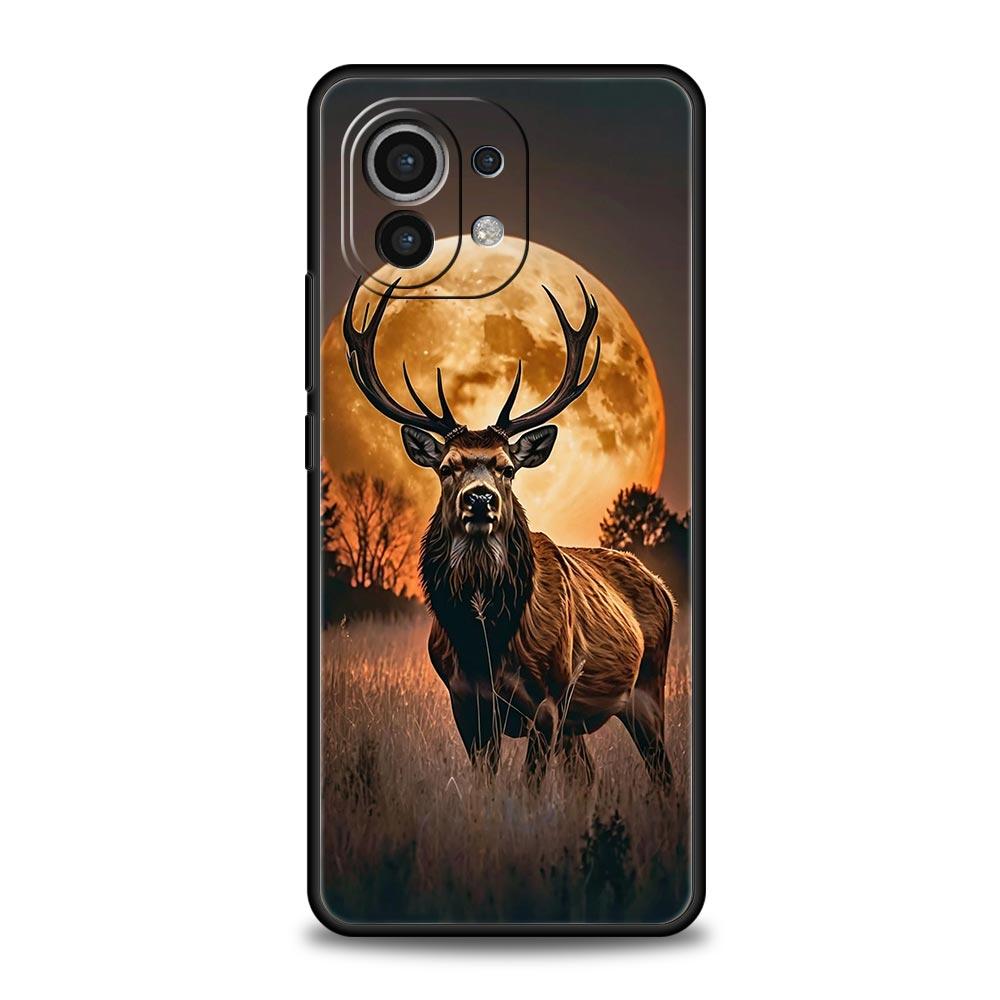 Deer Lichee Pattern Phone Case Cover for Xiaomi Mi 17 15 14 13 12 11 Ultra 15T 14T 13T 12T 11T Pro Lite 5G Soft TPU Shell Capas