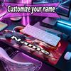 Custom Name Personalized Bride of Chucky Pattern Mousepad, Laptop PC Desk Mat, Decorative Desk Mat for Home Keyboard Pad Gift