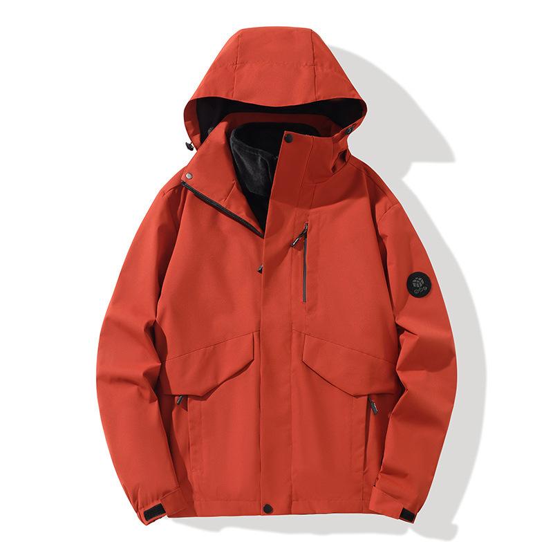 Winholder Women's Pink/Ivory Three-In-One Jacket With Detachable Liner For Men Cm