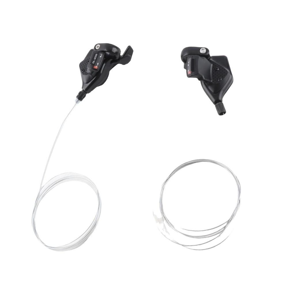 1 Pair Aluminum Alloy Bike Shift Levers 3X7/8/9 Speed Bike Thumb Gear Shifter  Bike Maintenance