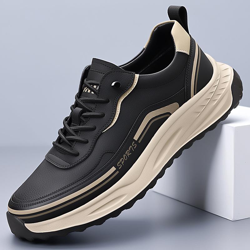 2025 Men's Shoes Spring Sports Shoes Casual Shoes Low Heel Non-slip Soft Sole Fashion Versatile Men's Shoes Tide