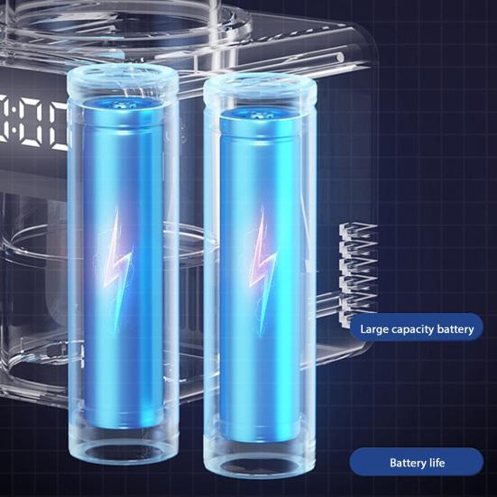 Electric Toothbrush Holder Digital Display Rechargeable Multifunctional Wall Mounted Toothbrush