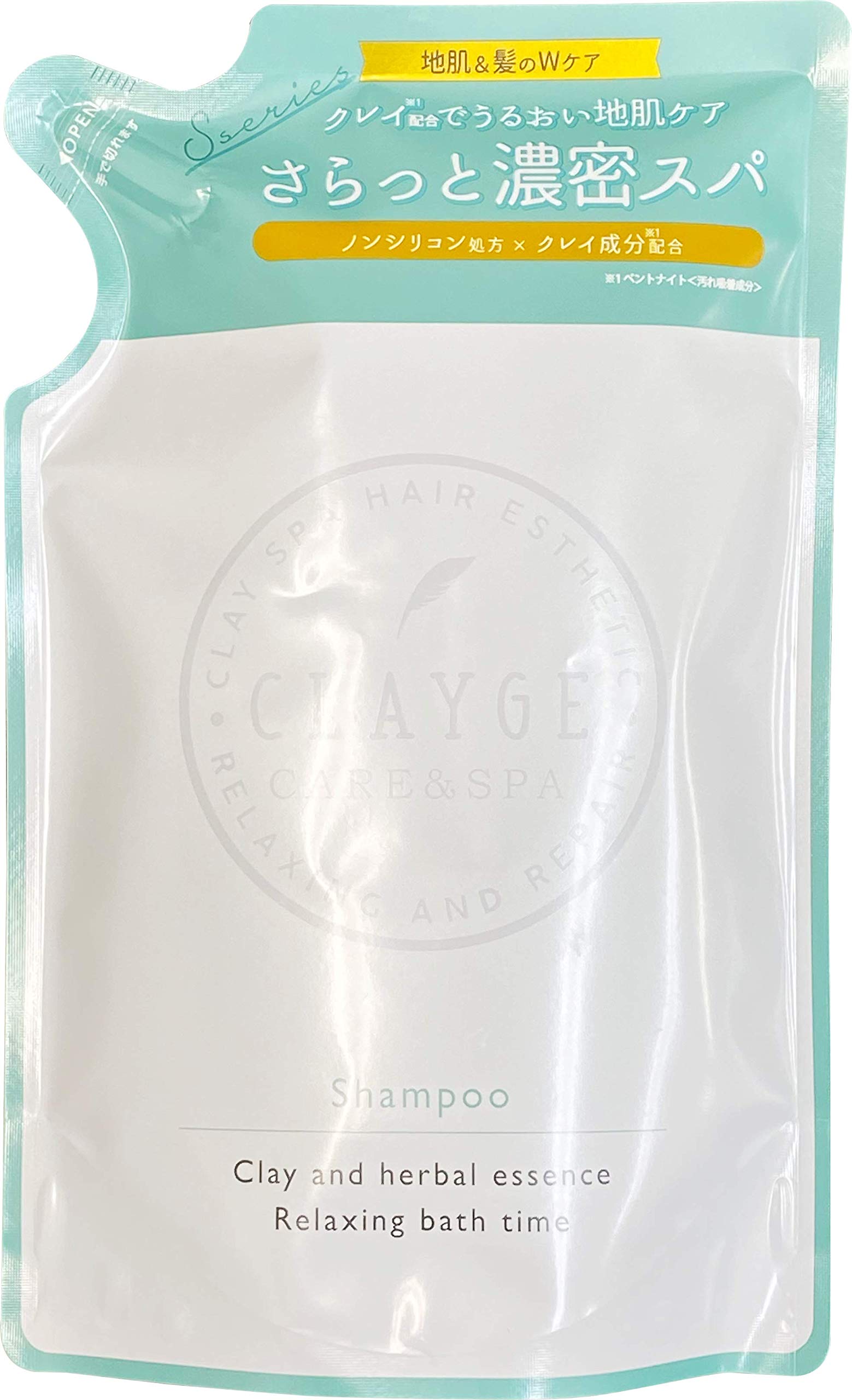 

CLAYGE Shampoo SN, Smooth and Smooth, Floral Musk Scent, Refill, 400ml (x 1)