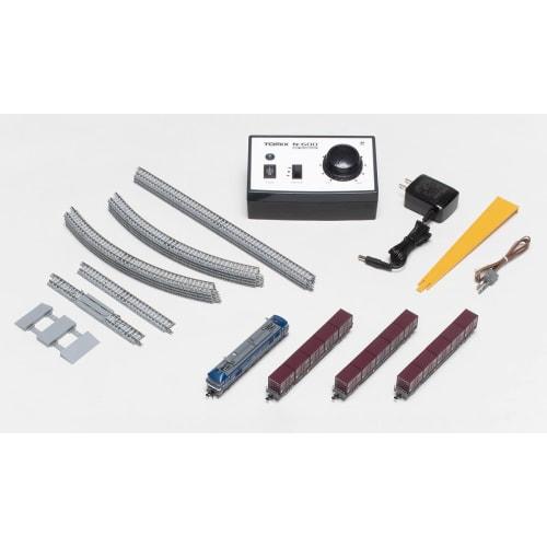 TOMYTEC TOMIX N Gauge Basic Set SD EF210 Container Train Set 90181 Railway Model Beginner's Set