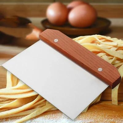 Edelstahl Pasty Schneider Nudel Messer Kuchen Schaber Backen Kuchen Kochen Teig Schaber Backen Zubehör