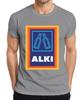 Alki Beer Drinker Drinking Party Gift Idea Funny Mallorca Malle T-Shirt-
