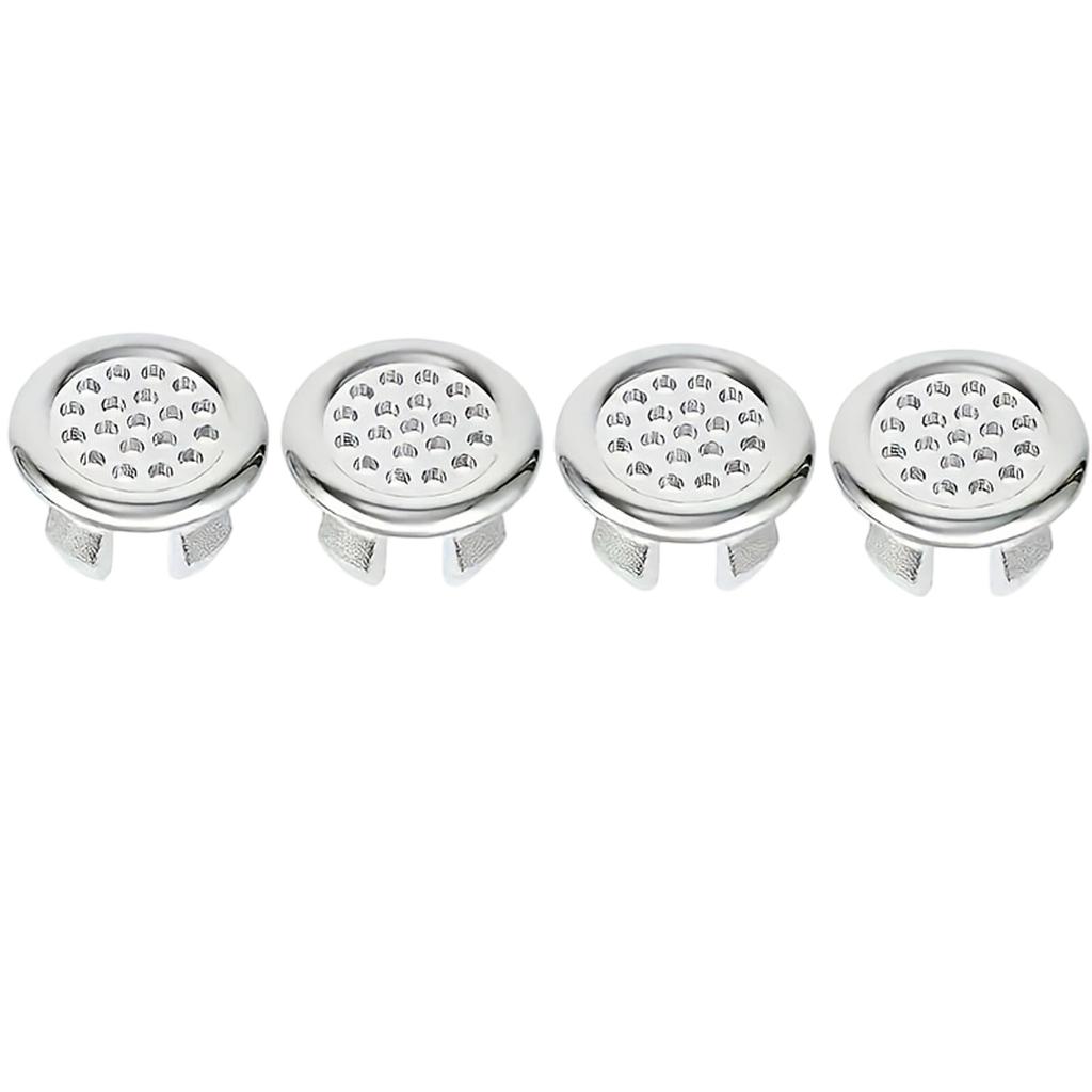 Ceramic Basin Overflow Drain Cover Set Bathroom Sink Overflow Hole Strainer Decorative Ring Stainless Steel Mesh Filter Accessories for Washbasin
