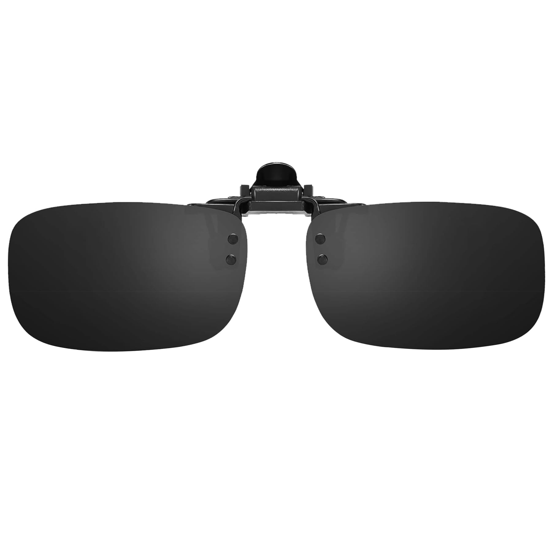 

FF FRAZALA Sunglasses with Polarized UV for and Wear Over Glasses Clip-on Flip-Up Design, Lenses, Anti-Glare, Protection, Driving, (Black, 5736mm) чорний