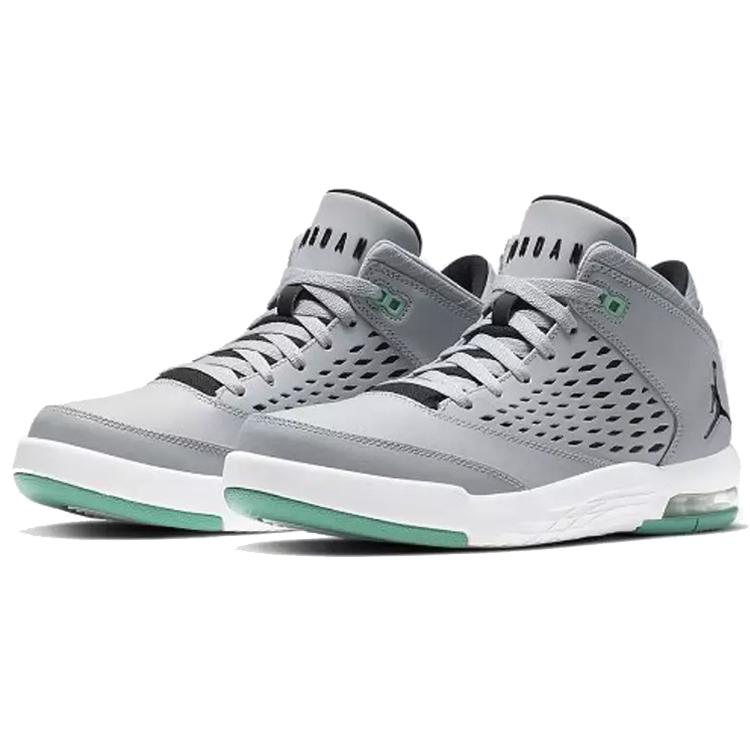 Air Jordan Flight Origin 4 Sport Shoes Grey/Green 921196-017