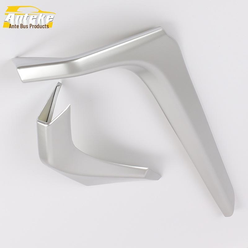 Kuga Center Console Electroplated Trim: Fits 17 Models, Dashboard Decorative Trim Strip for Car.