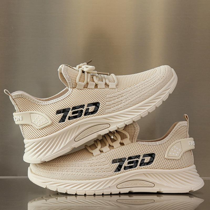 Fashion Men's sports running shoes 2024 autumn new style men's trendy lace up couple fashion casual tennis shoes