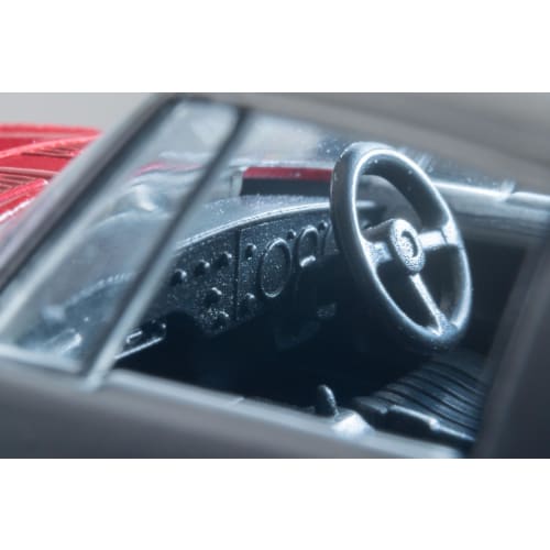 TOMYTEC Tomica Limited Vintage 1/64 Scale LV-215a Toyota Sports 800 Custom Color Specification, White/Red, 1965 Model, Finished Model, 336044