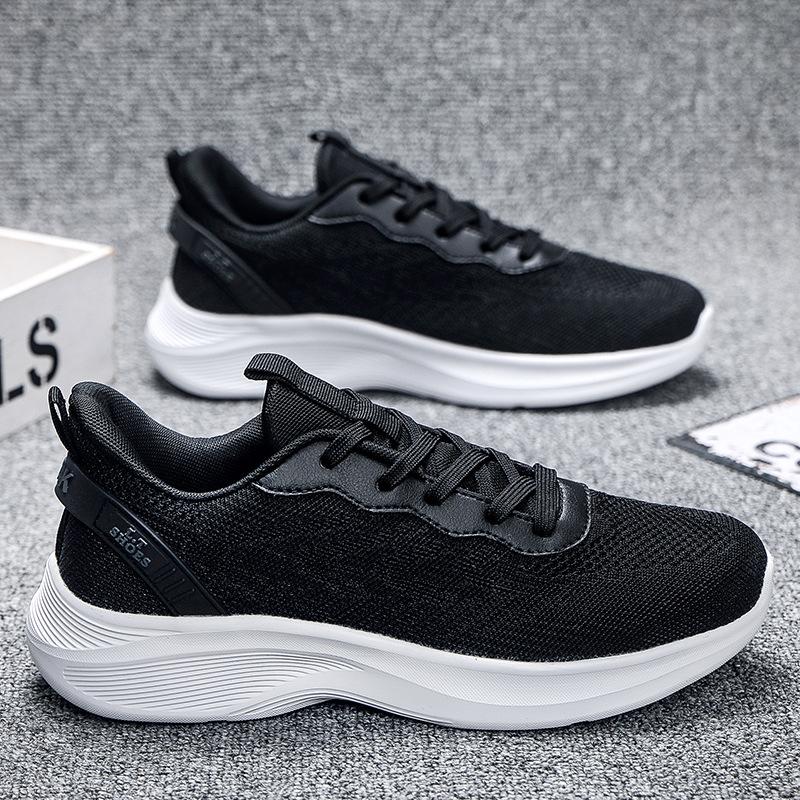 2025 summer foreign trade large size thin sports shoes men's 50 size plus fat coconut tide shoes breathable and lightweight mesh shoes
