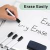 8-50Pcs Fine Tip Magnetic Whiteboard Markers with Eraser Cap, Non-Toxic Quick-Dry Dry Erase Pens, Whiteboard Accessorie, Teacher