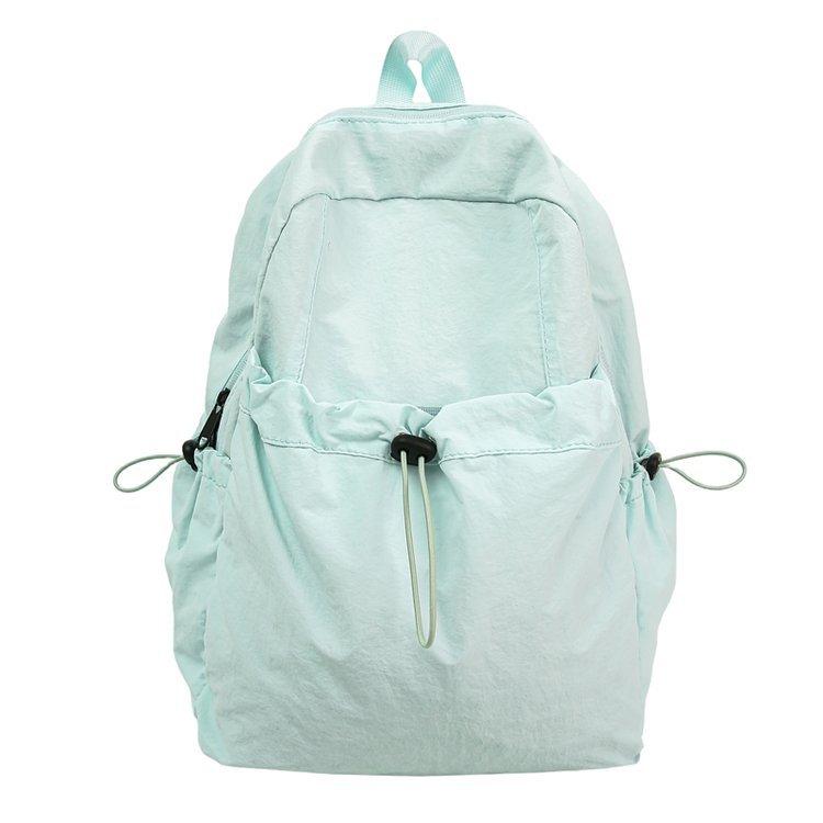 Schoolbag Korean version of the new ins large-capacity light leisure commuting versatile Harajuku style junior high school student schoolbag backpack