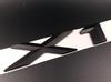 BMW X1/X3/X5/X6 GT Trunk Matte Black Logo Modification Sticker