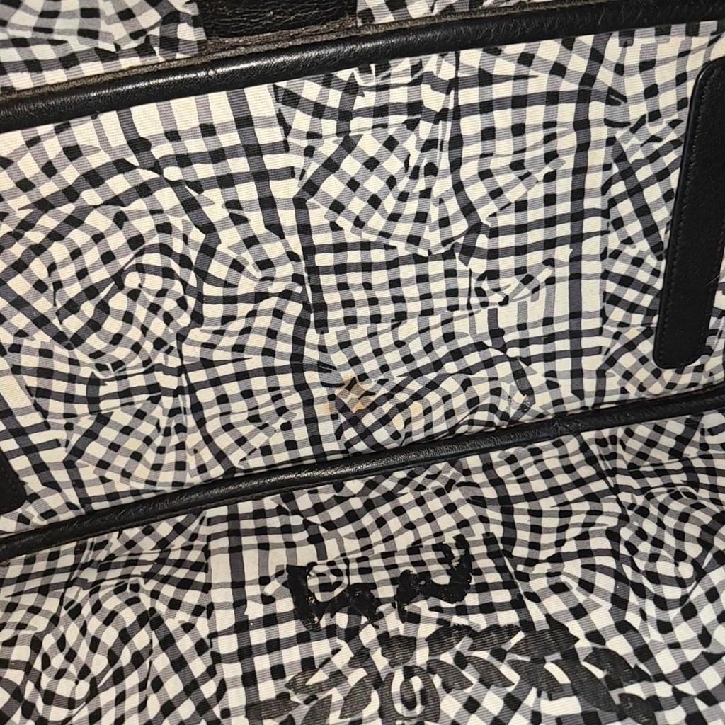 [Pre-Owned] New Monogram Print Large Capacity Coated Canvas And Leather Tote Bag - Fair #1DVI5OX