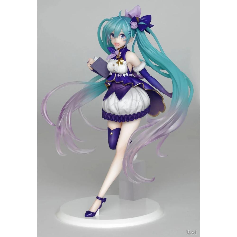 18CM Anime Hatsune Miku Hatsune Miku 3rd Season Winter Ver Winter Clothes Dress Up Standing Model Toy Gift Action Figure