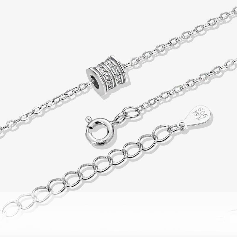 Diamond Studded Small Waist Necklace with Korean Inset Style, Fashionable and Personalized Texture, Collarbone Chain, Best Friend