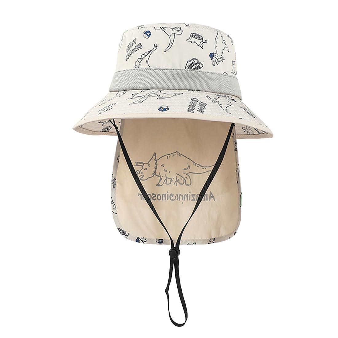 

Детская сафари широкая солнцезащитная шторка УФ подбородок УФ клапан Для шляпы XM01 [SLINX], Детская, Солнцезащитная шторка, Шляпа, Поля, Шляпа, Мальчики, Младенцы, Защита, Динозавр, Ремешок, бежевый