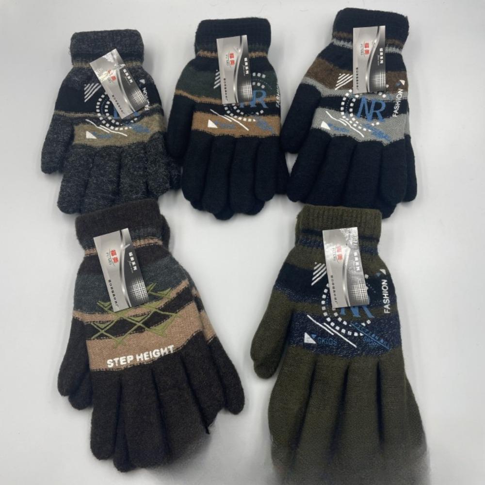 

Осень и зима мужские и женские теплые вязаные мохеровые для верховой езды теплые, с начесом и утолщенные Elastic