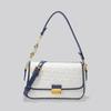 New premium pleated Pearl chain crossbody Underarm Bag Mini square bag length 24cm high 14cm wide 6cm