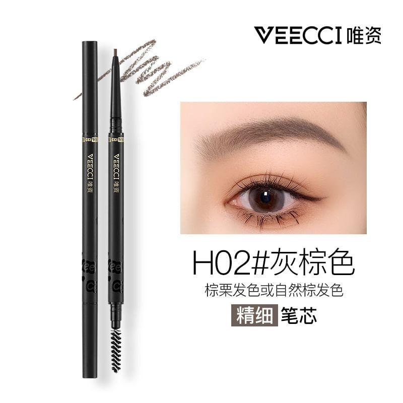 VEECCI - Ultra Slim Waterproof Eyebrow Pencil - 4 Colors