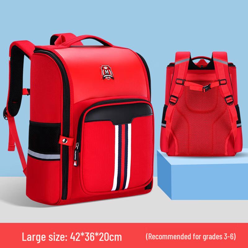 Li Shen Ergonomic Student School Backpack Large