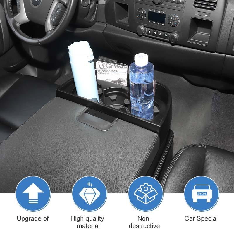 Front Armrest Cup Holder Storage Box Organizer Container For Chevy Silverado GMC-SIERRA 2007-2013 Stowing Tidying Accessories