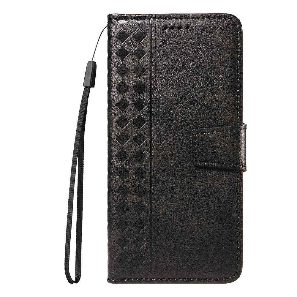 Leather Case For iPhone 16E 16 15 14 Plus 13 12 11 Pro Max 10 XR X XS 8 7 6 6S SE Geometric Phone Wallet Cover Stand Card Slots