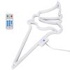 LED Neonlicht Eiscreme Wasserdicht Batterie USB Betrieben Hängend Dekorativ Fernbedienung Neon