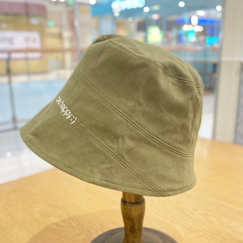 

Стильная свежая литературная панама женская с вышивкой, размер регулируется зелёный