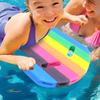 Rainbow Kick Board Swimming Training Kick Board Foam Floating Board Swimming KickboardFloat Hand Board Rainbow Float Board