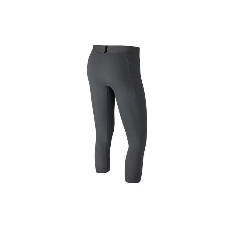 Nike Jóga Infinalon 3/4 Stretch punčochové kalhoty pánské kalhotky Iron-Grey CT1831-068