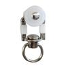30Pcs Curtain Track Rollers Hooks Ceiling Gliders Twin Wheeled Carriers For Window Rods Curtain Rails