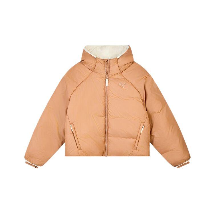 Puma Повседневная куртка-пуховик Outdoorist, ветрозащитная, теплая, с капюшоном, на молнии, хлопковая, женская, 635731-67 M