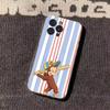Luxury Y2K Curious George Phone Cases For iPhone 17 16 15 14 13 12 11 Pro Max Plus Luxury Camera Protection Plastic