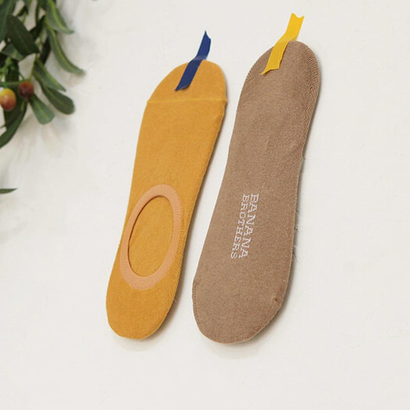bananasisters Tom's non-slip fake socks in 7 colors