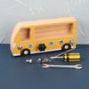 Children's Early Education Simulation Toolbox Play House Screw Toys Hands-on Busy Truck Trailer