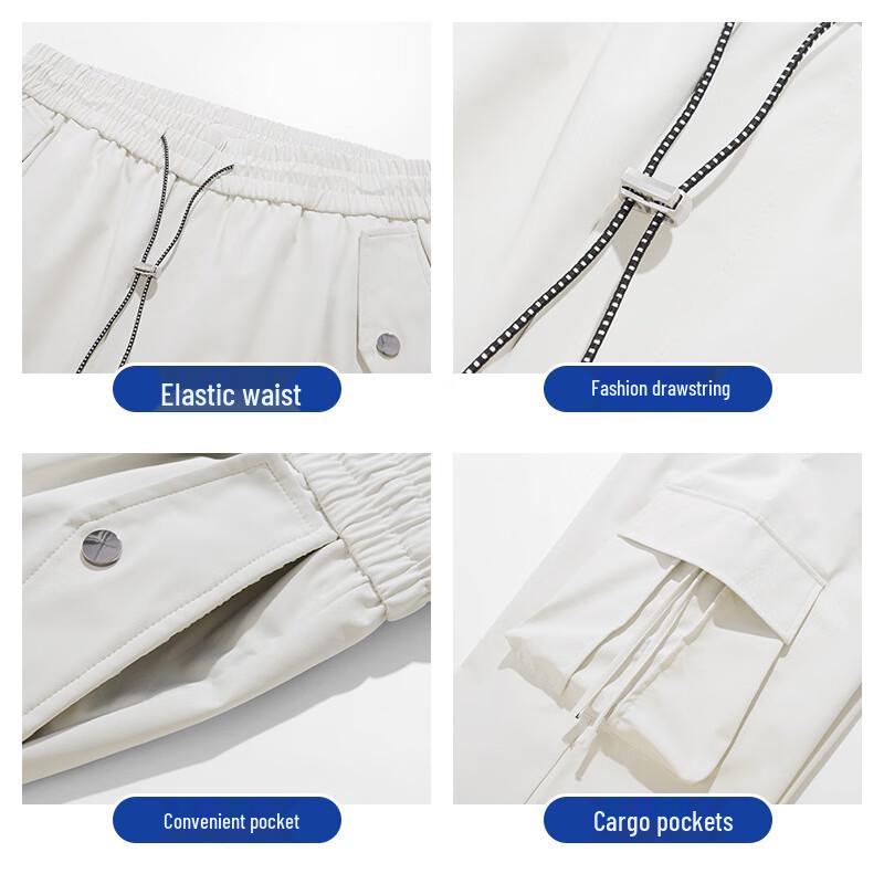 Paul Frank Men's Outdoor Multi-Pocket Straight-Leg Cargo Pants