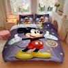 Mickey Mouse Magic Moment Print 3Pcs Bedding Setduvet Cover With 2 Bedropillowcase Home Birthday Gift