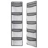 Wardrobe Hanging Storage Bag, Back of Door Multifunctional 5-Grid Hanging Bag, Sundry Storage Bag