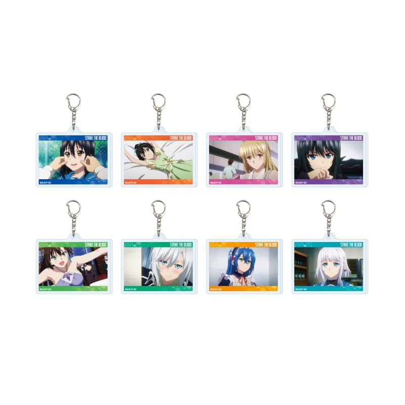 Strike the Blood 01 [Иллюстрация сцены] Акриловый брелок Коробка из 8 штук