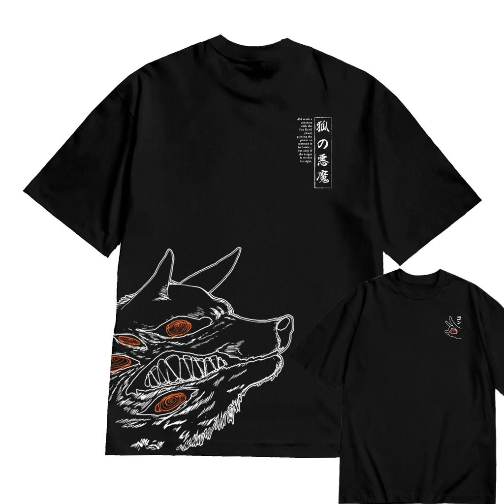 Anime Chainsaw Unisex Graphic TShirt 100Cotton Oversized unisex Shirt Y2k Unisex Short Selling Popular Sleeve ONeck New Streetwear