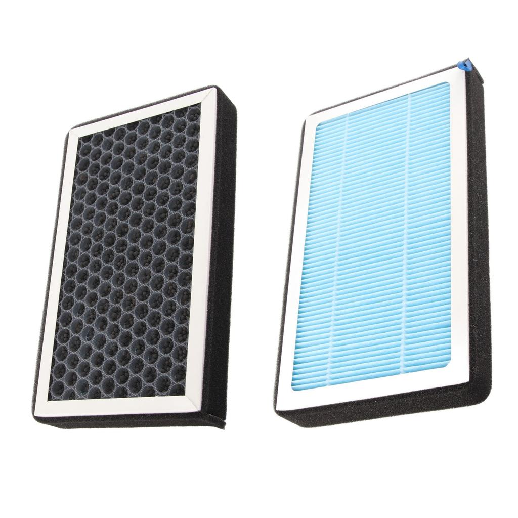 2PCS Cabin Air Filter with Activated Carbon Car Air Condition Air Intake Filter Accessories Replacement For Tesla Model