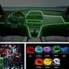 5M Flexible Neon Light Car EL Wire Rope Tube LED Strip Waterproof Party Decor Lamp With 12V Controller