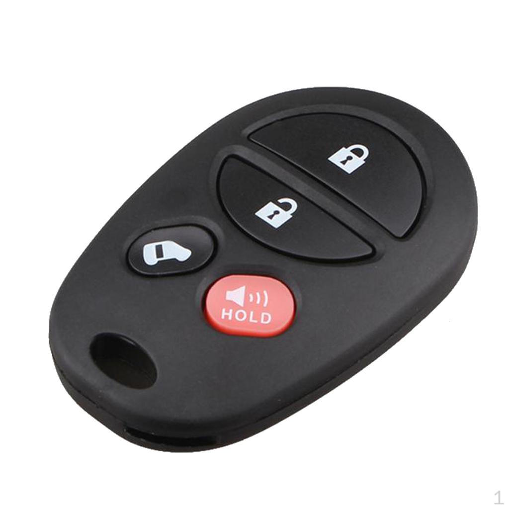 Replacement 4 Buttons Keyless Entry Remote Key Fob for GQ43VT20T