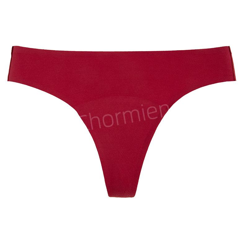 Large size women's physiological underwear leak-proof four-layer sanitary napkin-free sticker menstrual thong