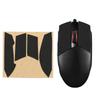 Kwmobile Mouse Grip for ASUS ROG Strix Impact II - Anti-Slip Grip Tape, Pre-Cut, 0.5mm Thick, Black