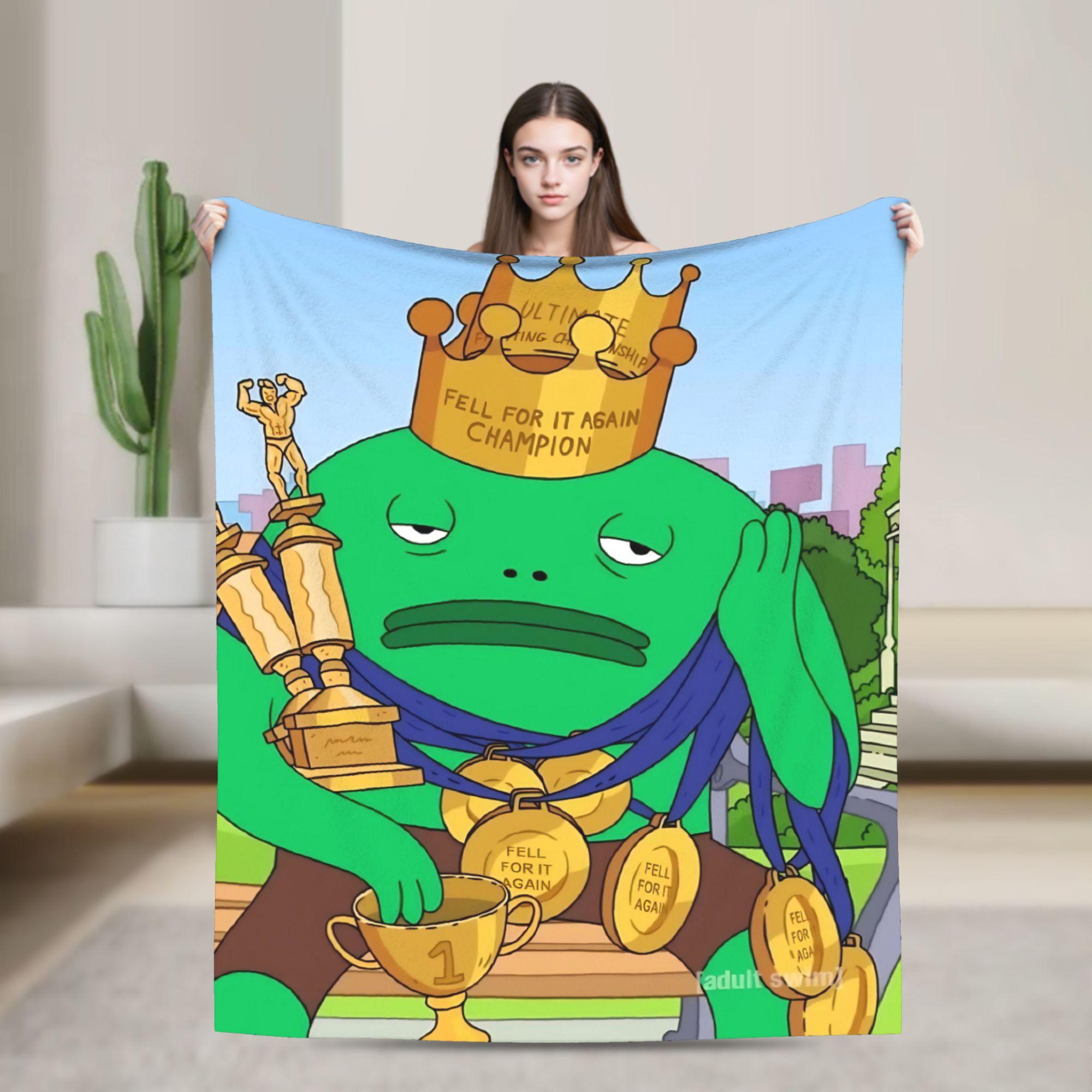 Smiling Friend Games Blanket Quality Super Warm  Throw Blanket Spring Picnic Couch Chair Novelty Bedspread 30x40in